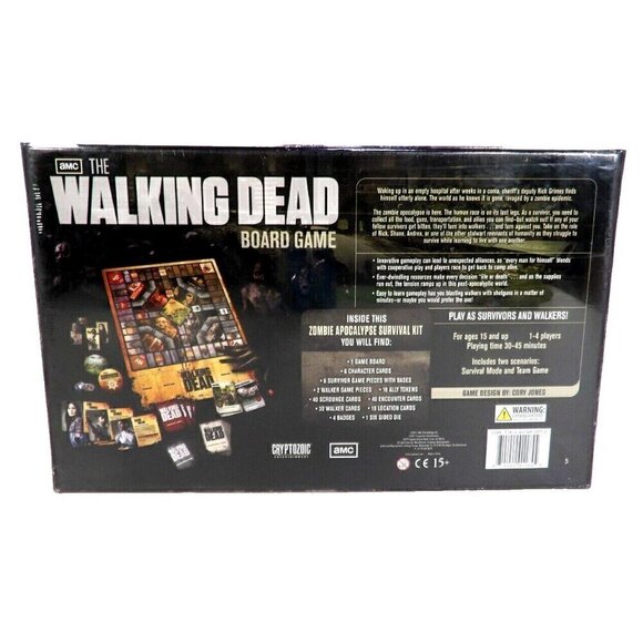 THE WALKING DEAD board game 2011 AMC, NEW - Picture 2 of 2